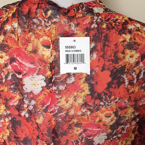 Brand New Say What Hi/Lo Kimono - Picture 5 of 5